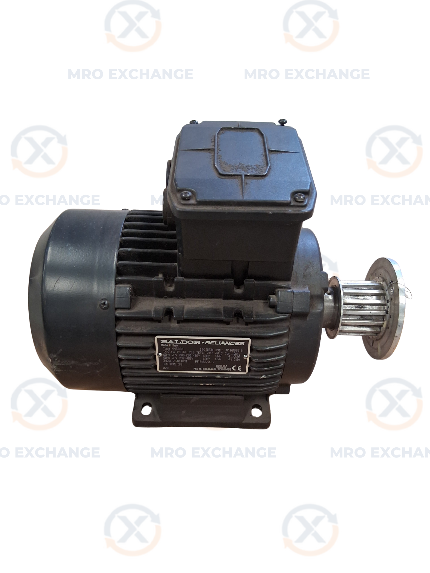 Baldor Reliance IEC Three Phase AC Motor MM5600 - 2 HP 3600 RPM