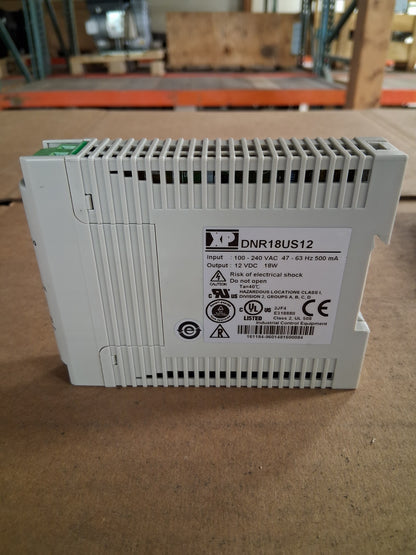 XP Power DIN Rail Power Supply DNR18US12