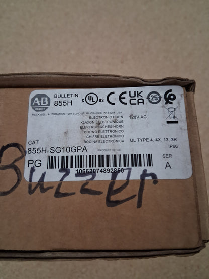 Allen-Bradley Electronic Horn 855H-SG10GPA