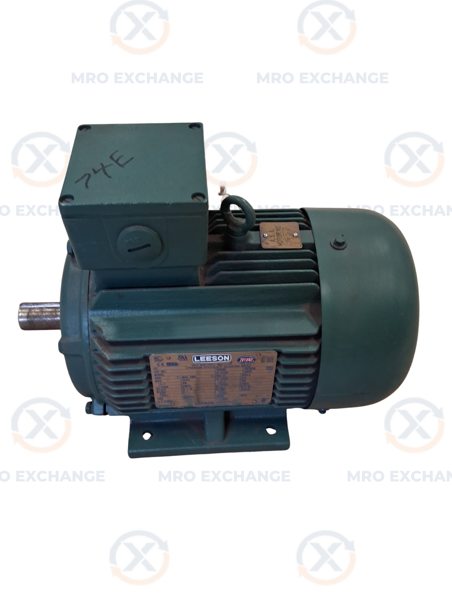 Leeson Electric IEC Metric Motor 193307.60 (Model C112T17FZ21A) - 4 kW 1800 RPM