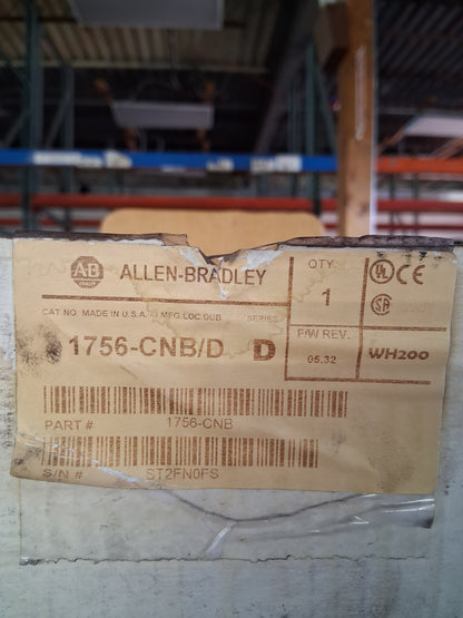 Allen-Bradley ControlNet Communications Bridge Module 1756-CNB/D 24 VDC