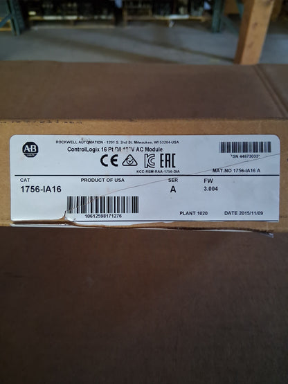 Allen-Bradley Input Module 1756-IA16 120 VAC