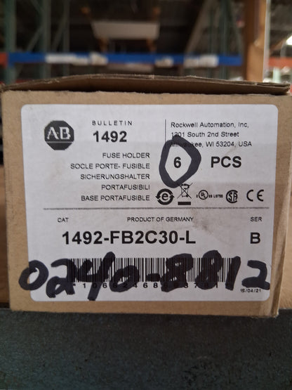Allen-Bradley Class CC Fuse Holder 1492-FB2C30-L 600V