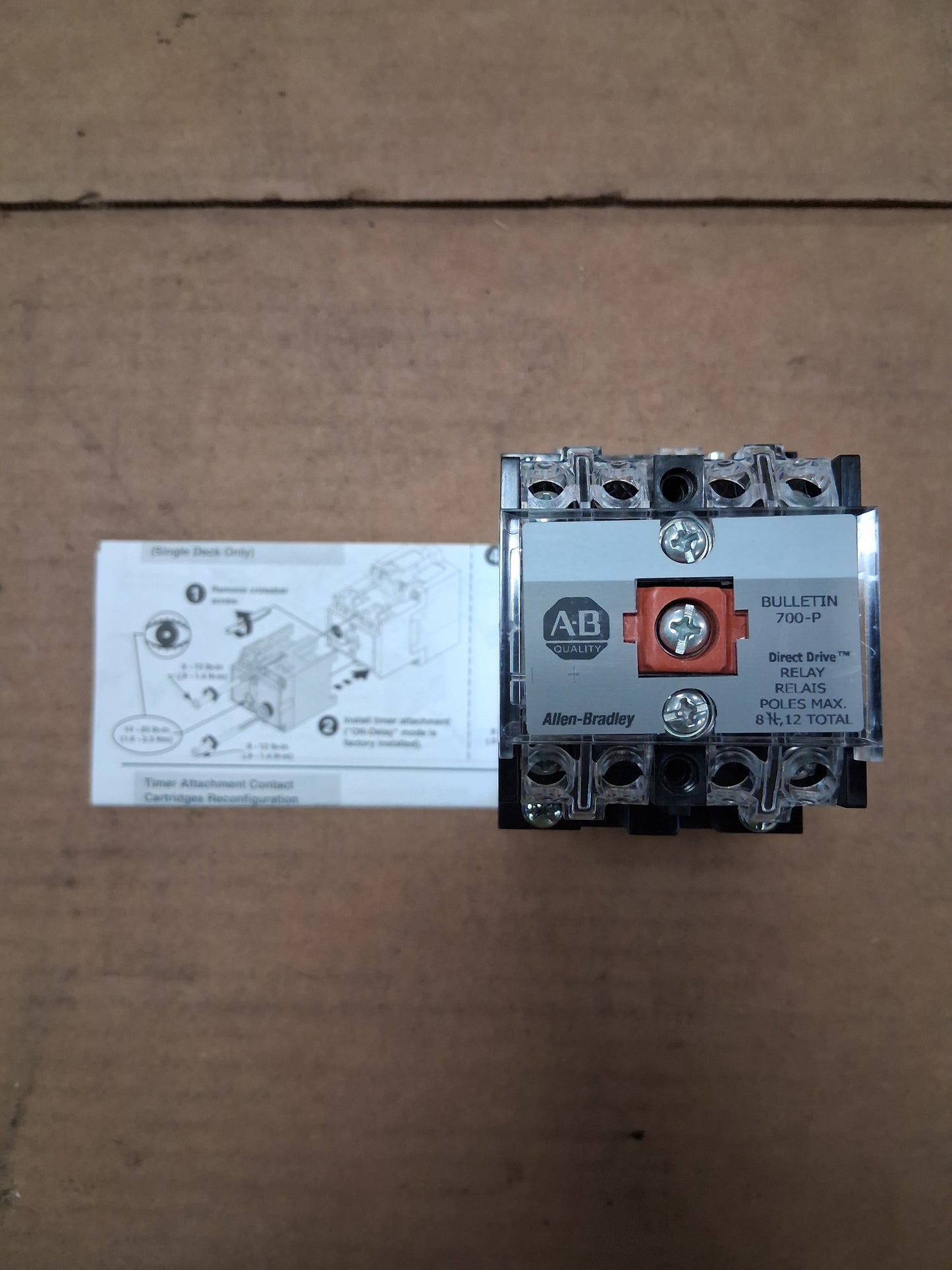 Allen-Bradley DC Control Relay 700DC-P200Z2 230-250V DC Coil