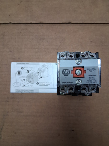 Allen-Bradley DC Control Relay 700DC-P200Z2 230-250V DC Coil