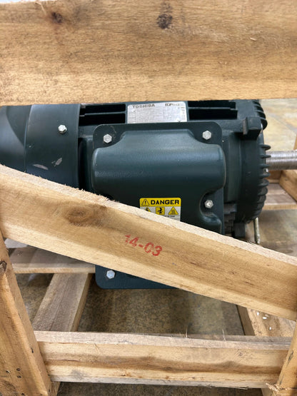 Toshiba AC Motor 0203SDS R17A-P - 20 HP 1800 RPM