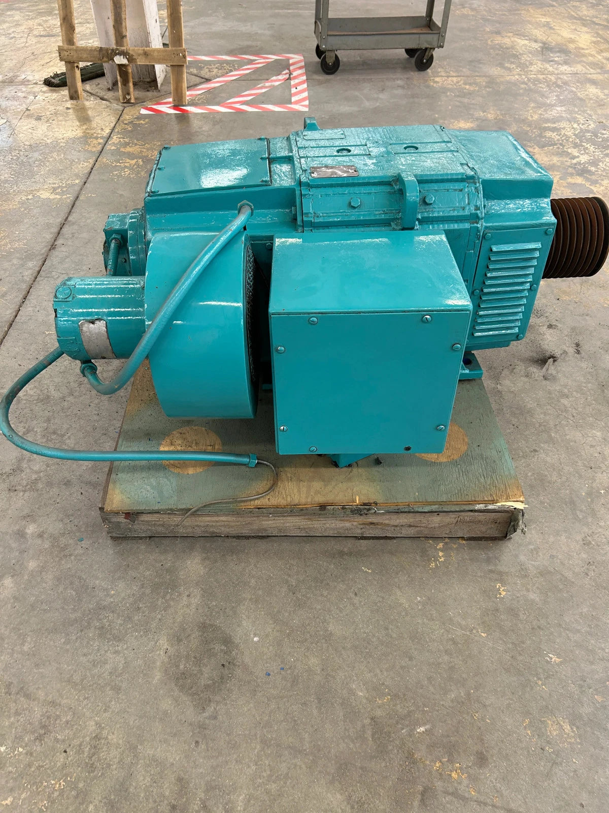 Reliance Electric DC Motor 1B0408ATZ - 75 HP 3400 RPM