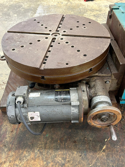 Troyke Motorized Rotary Table U-25-P
