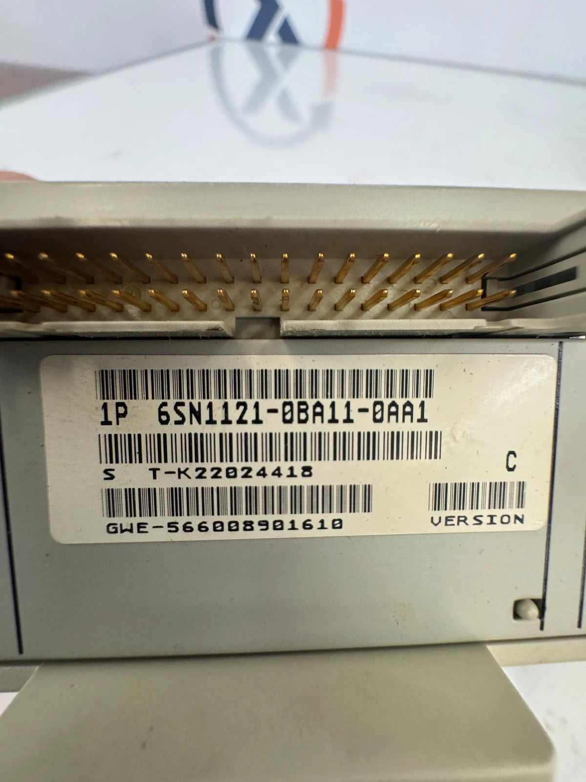 Siemens 6SN1121-0BA11-0AA1 600 V DC Closed Loop Control Module