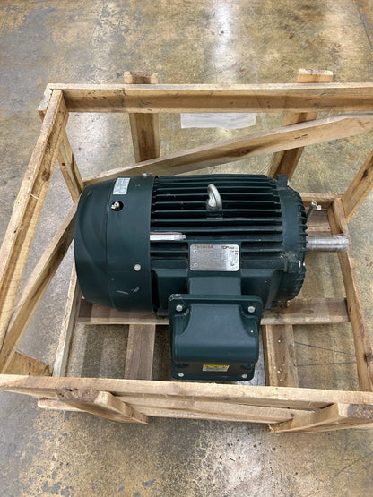 Toshiba AC Motor 0203SDS R17A-P - 20 HP 1800 RPM