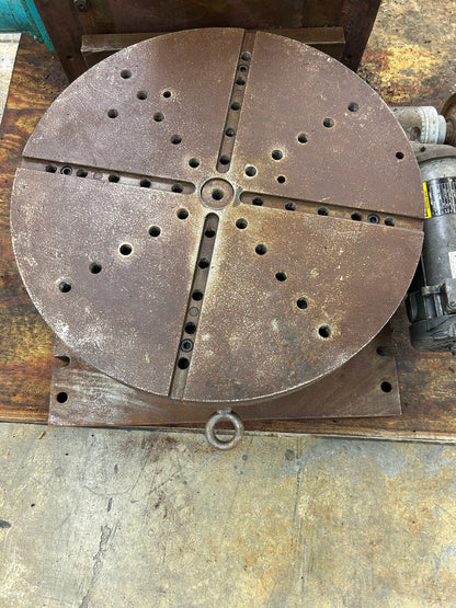 Troyke Motorized Rotary Table U-25-P