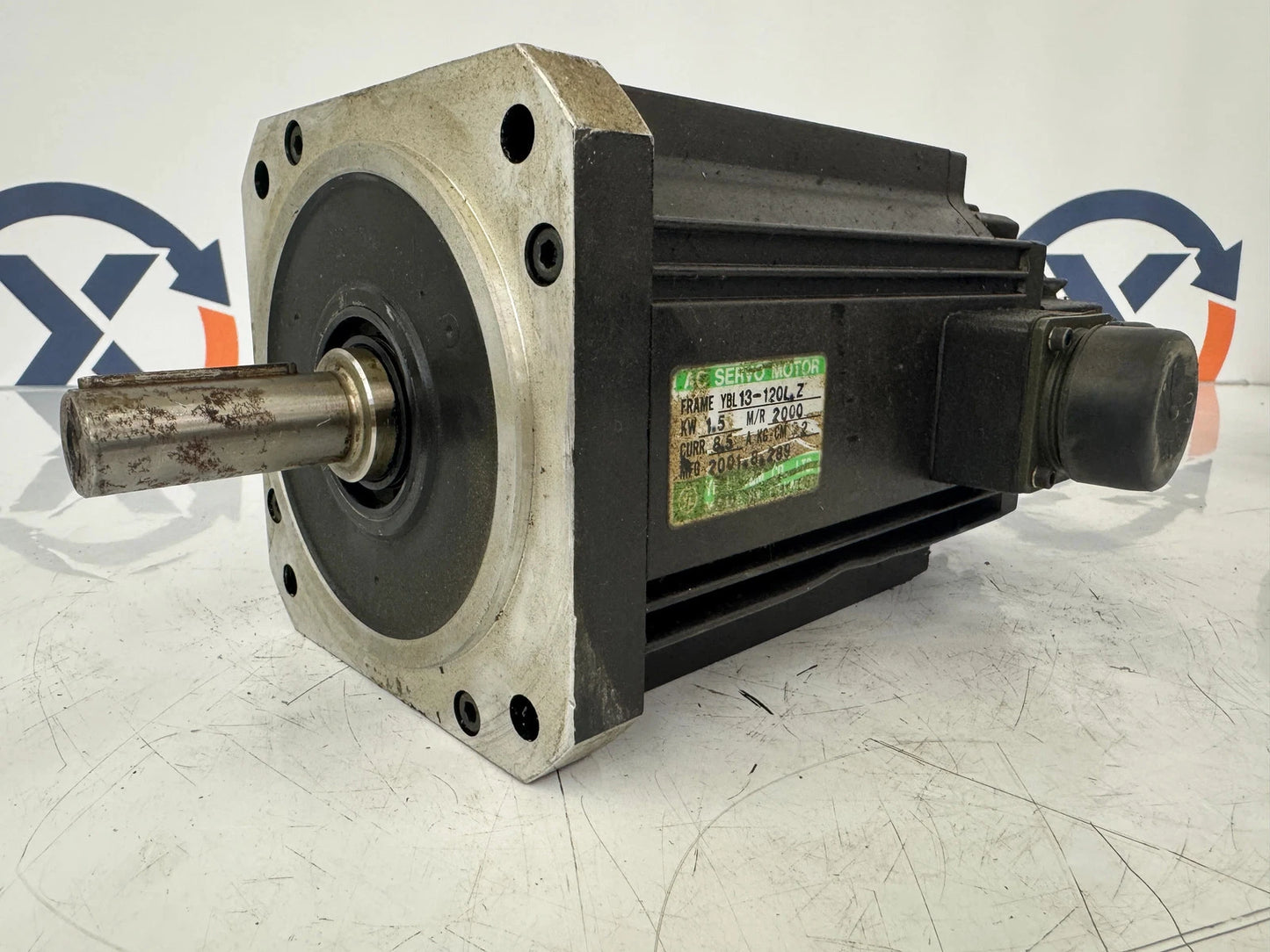 Ye Li Electric Motor Co., Ltd. AC Servo Motor YBL13-120L.Z - 2 HP 2000 RPM